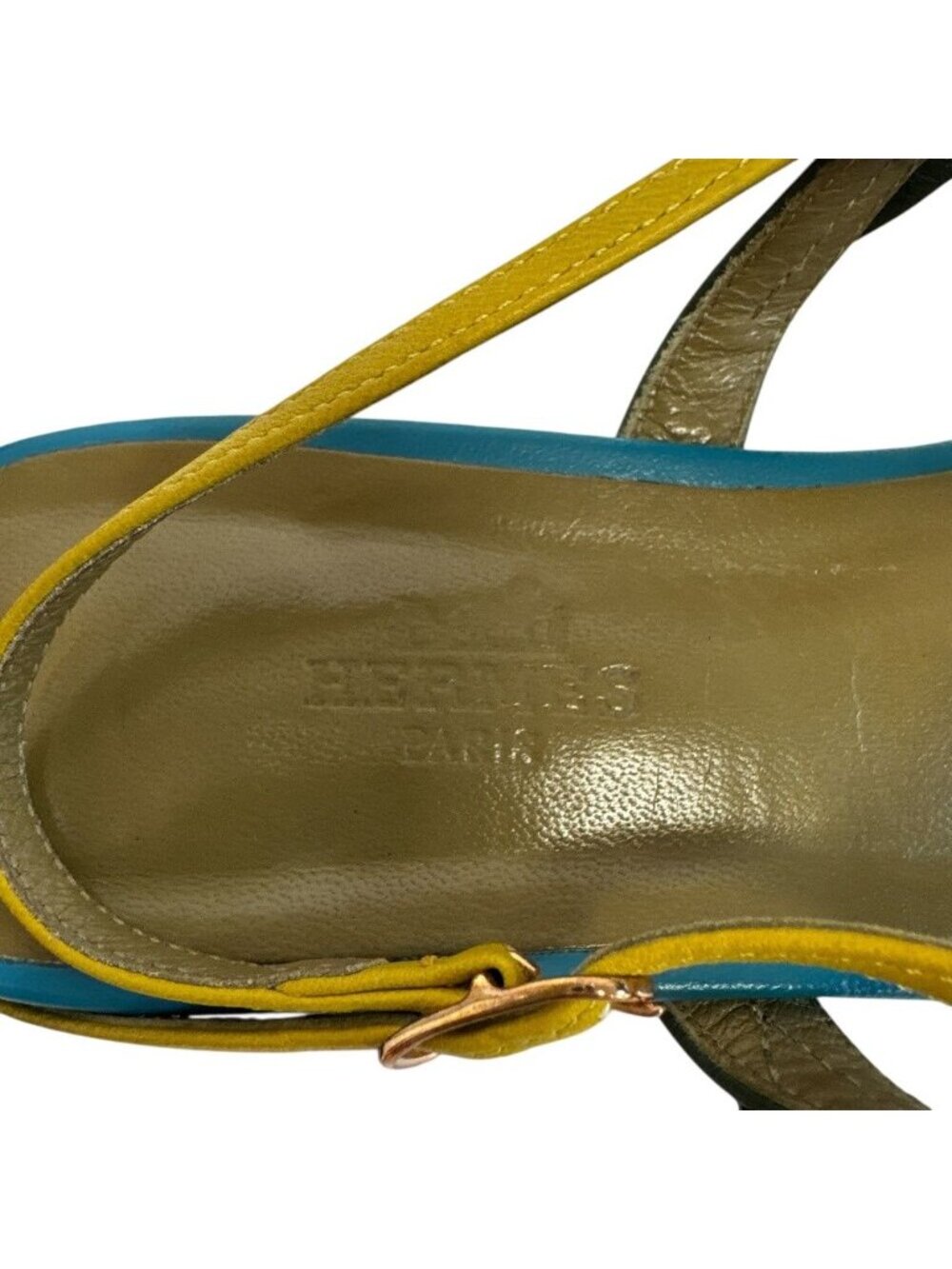 Hermes Leaf Motif Sandals - Picture 6 of 8